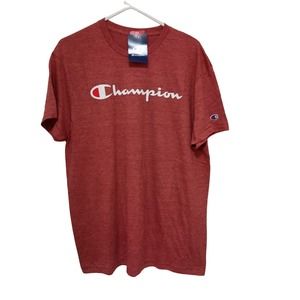 Red champion shirt